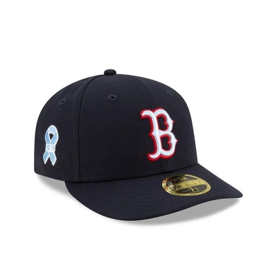 Boston Red Sox Gorra | New Era MLB Father's Day Low Profile 59fifty Fitted Cap Mexico - Azules
